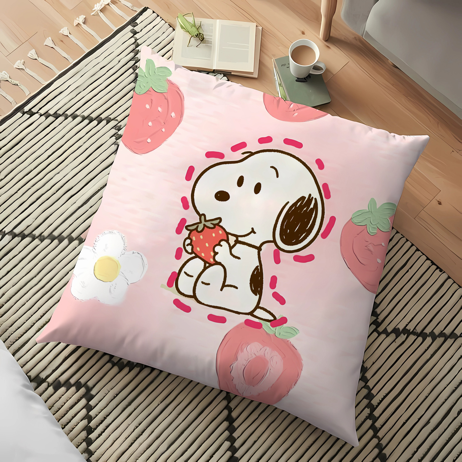Car Accessories For Boys - Cartoon Snoopies Home Decor Pillowslip Cartoon