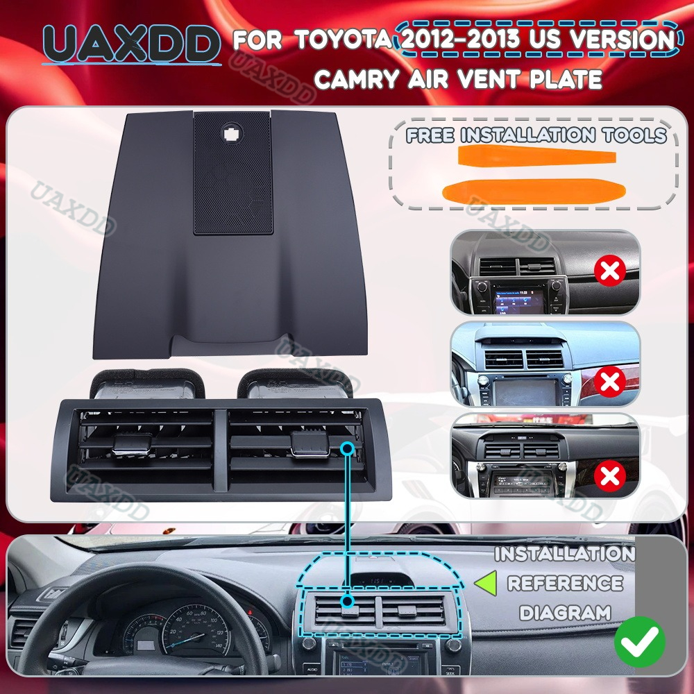 Car Accessories Kit - CLOCK PANEL For Toyota 2012-2013 Camry
