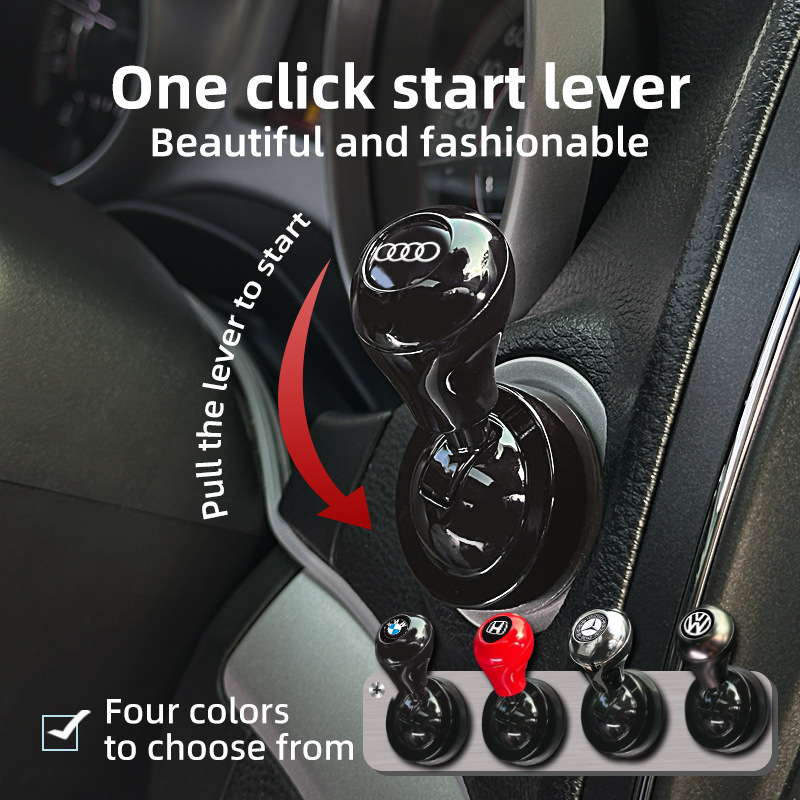 Car Accessories Kit - 1PC Car One-Touch Start Button with