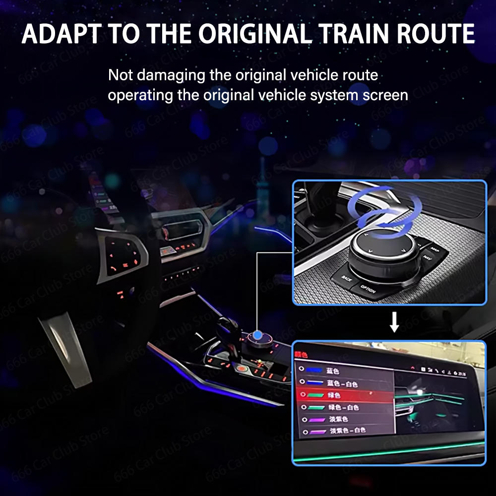 Upgrade 11 Colors to 64 Colors - Led Interior Ambient Light avaliação e preço