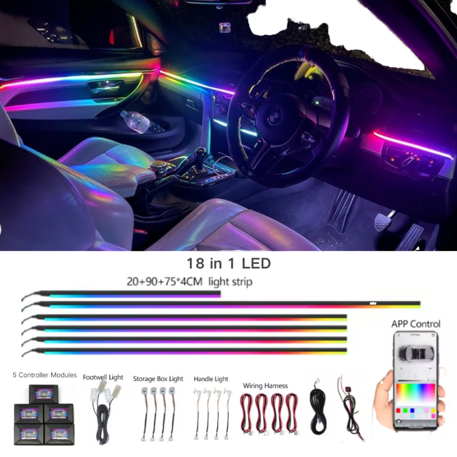Factory Direct Ambient Led Lig - Led Interior Ambient Light avaliação e preço
