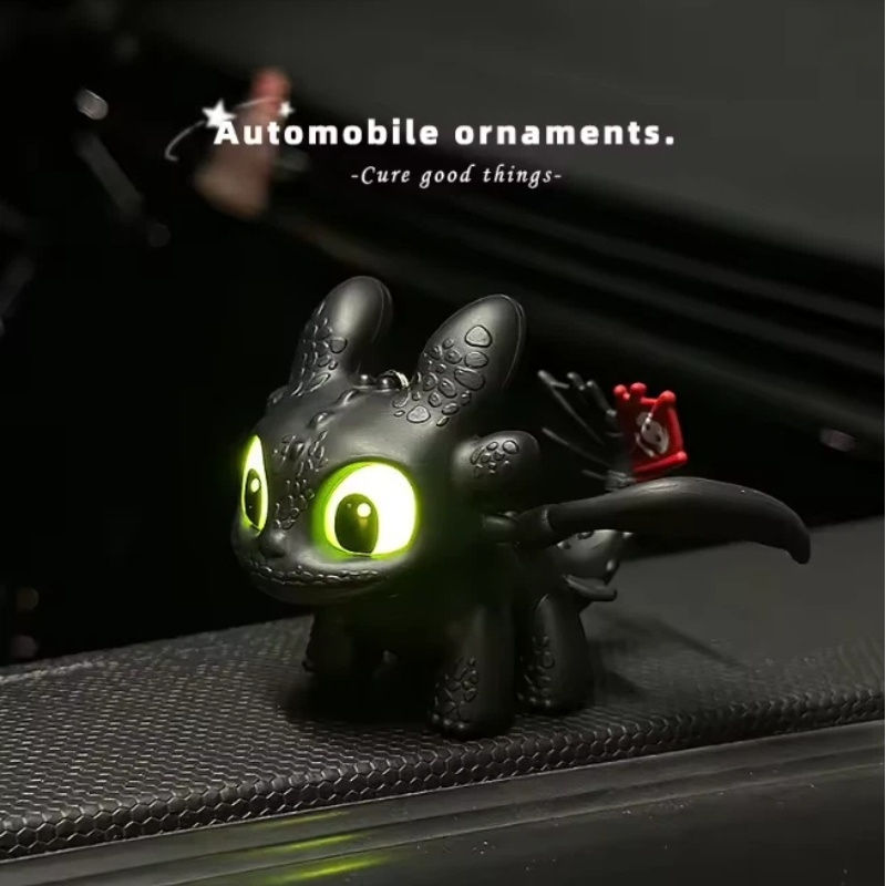 Genuine Cute Glowing Toothless - Car Accessories Kit avaliação e preço