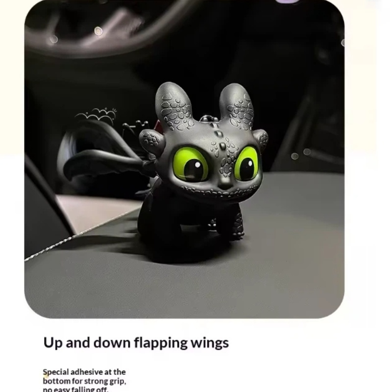 Genuine Cute Glowing Toothless - Car Accessories Kit avaliação e preço