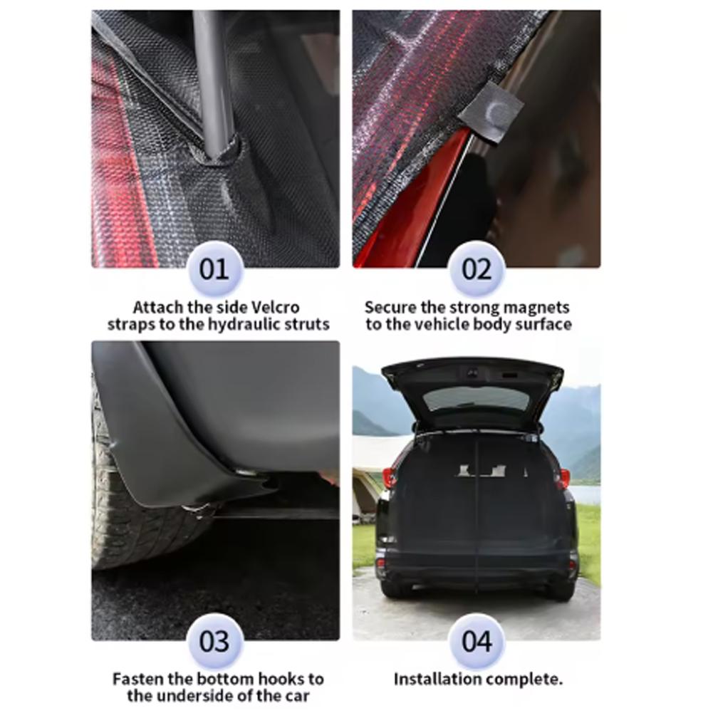 Car Tailgate Mosquito Net Univ - Car Cargo Net Trunk avaliação e preço