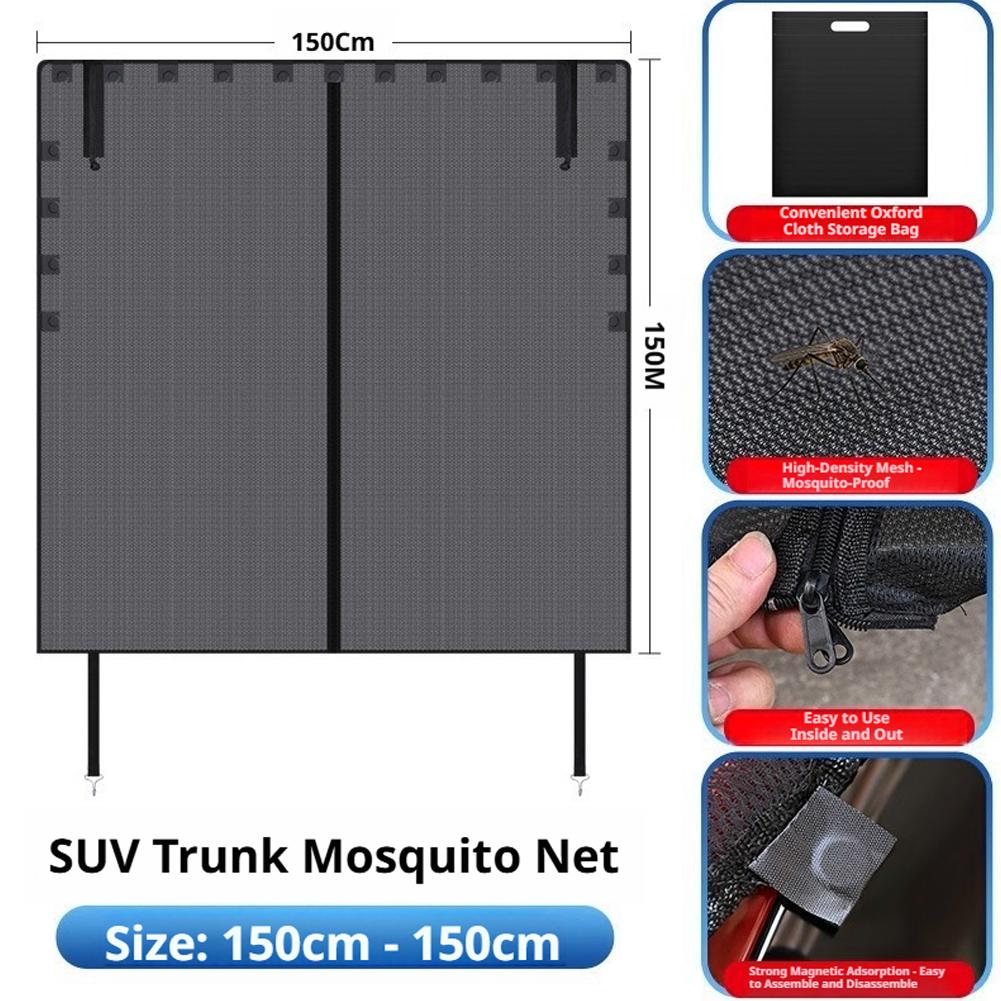 Car Tailgate Mosquito Net Univ - Car Cargo Net Trunk avaliação e preço