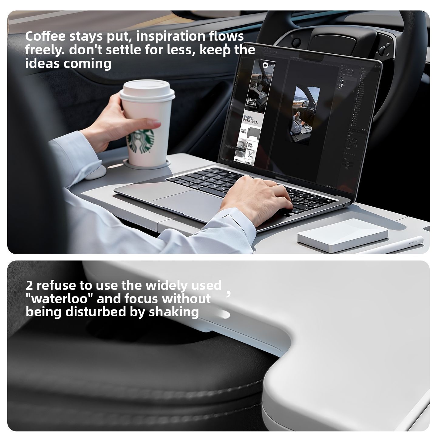 Foldable Car Desk For Tesla Mo - Car Accessories Papar avaliação e preço