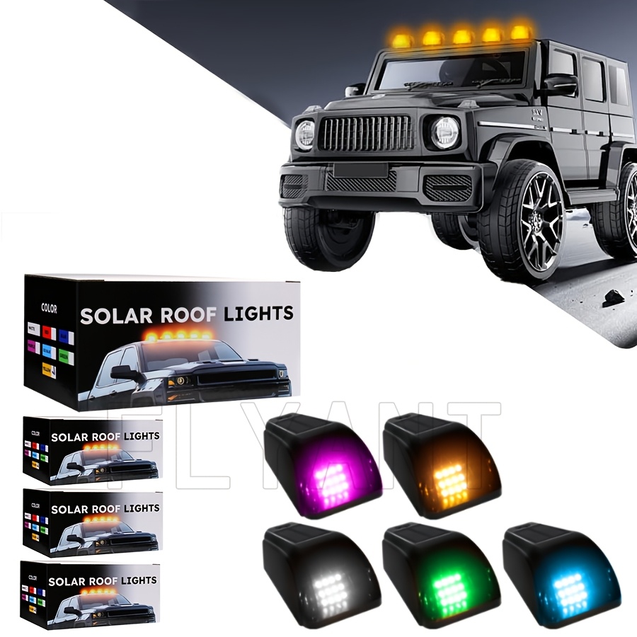 Portable Solar LED Smoke Roof  - Car Accessories Kit avaliação e preço