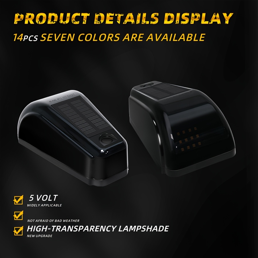 Portable Solar LED Smoke Roof  - Car Accessories Kit avaliação e preço