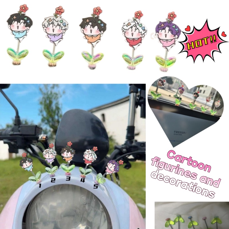 5PCS  Love and Deep Space Anim - Car Accessories Cute avaliação e preço
