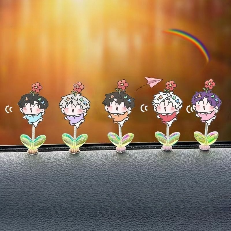 5PCS  Love and Deep Space Anim - Car Accessories Cute avaliação e preço