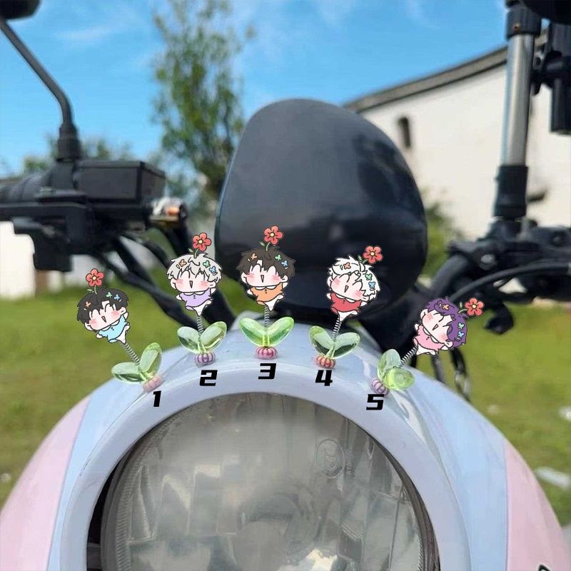 5PCS  Love and Deep Space Anim - Car Accessories Cute avaliação e preço