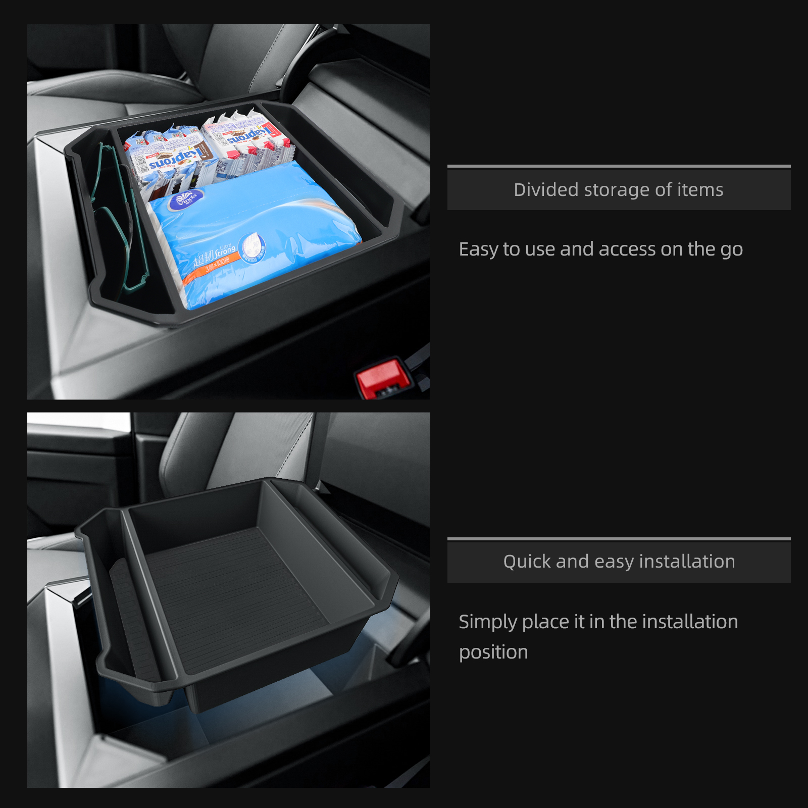 For Tesla Cybertruck Car Cente - Car Accessories Papar avaliação e preço