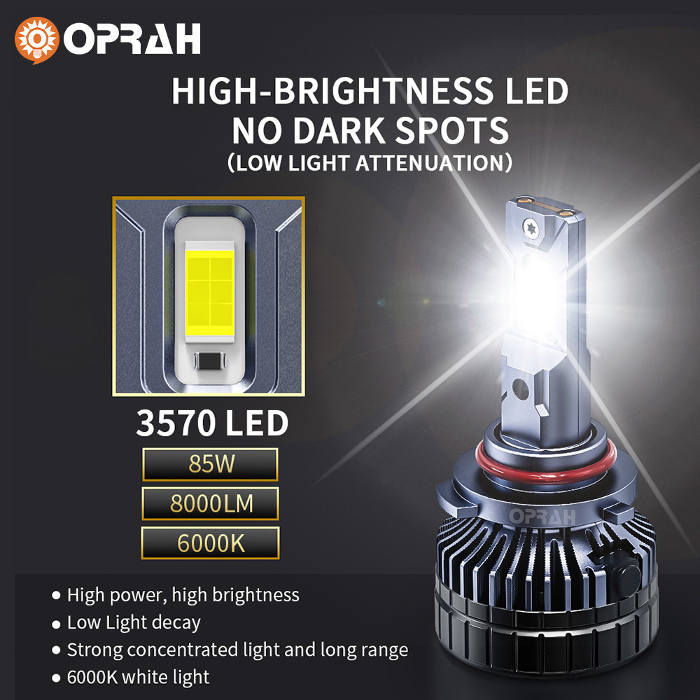 Oprah 2pcs 170W Headlight Bulb - Car Accessories Light avaliação e preço