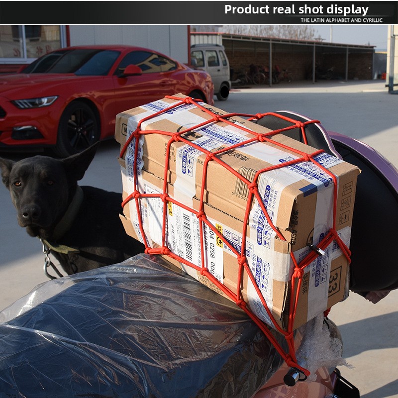 Heavy-Duty Luggage Net - Elast - Car Cargo Net Trunk avaliação e preço