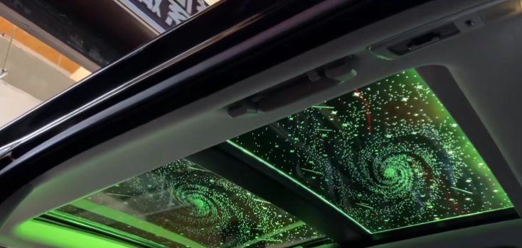 Double Skylight Sunroof Ambien - Led Interior Ambient Light avaliação e preço