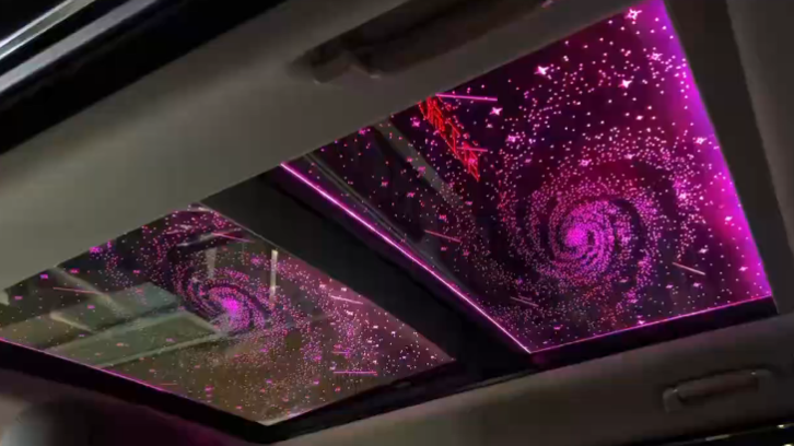 Double Skylight Sunroof Ambien - Led Interior Ambient Light avaliação e preço
