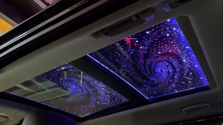 Double Skylight Sunroof Ambien - Led Interior Ambient Light avaliação e preço