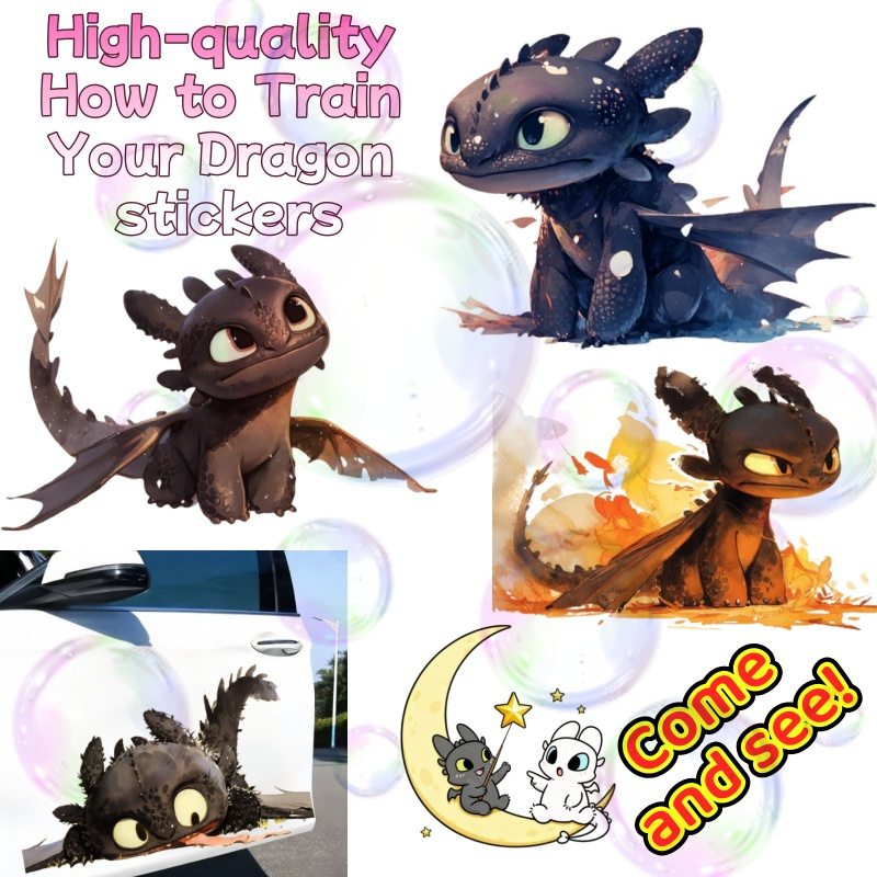 Dragon tamer expert, cute and  - Car Accessories For Decoration avaliação e preço