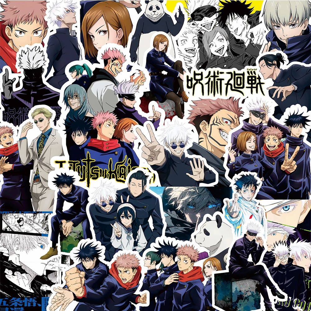 80pcs Cartoon Jujutsu Kaisen A - Car Accessories Cute avaliação e preço