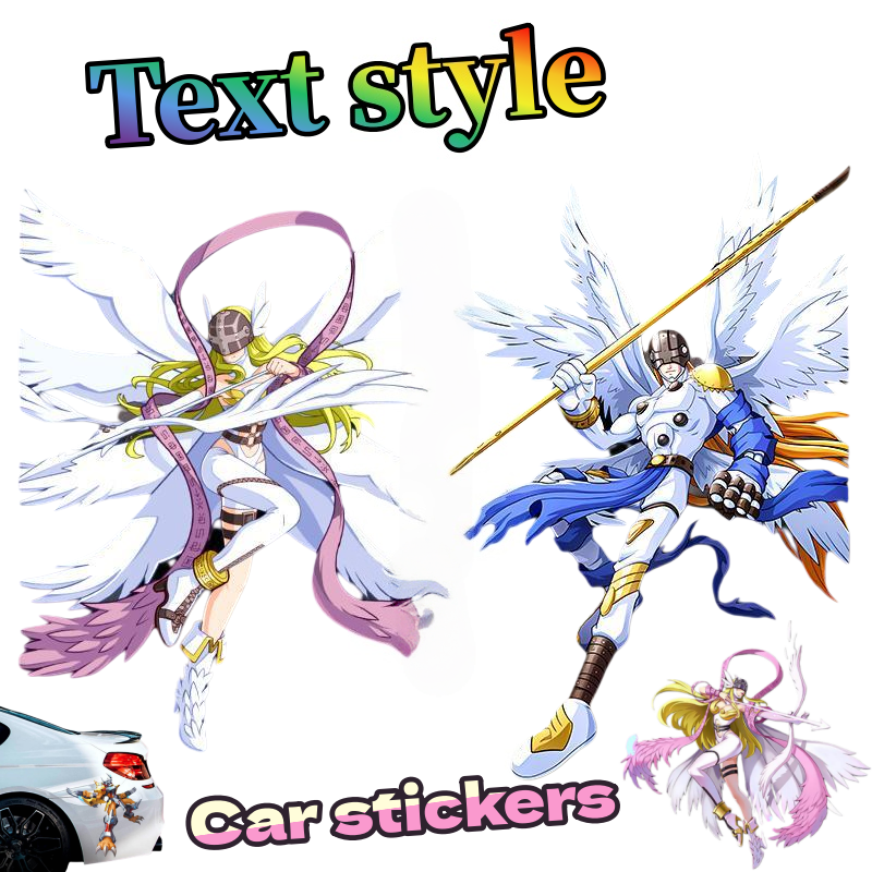 Digimon Car Sticker Cute Fashi - Car Accessories Cute avaliação e preço