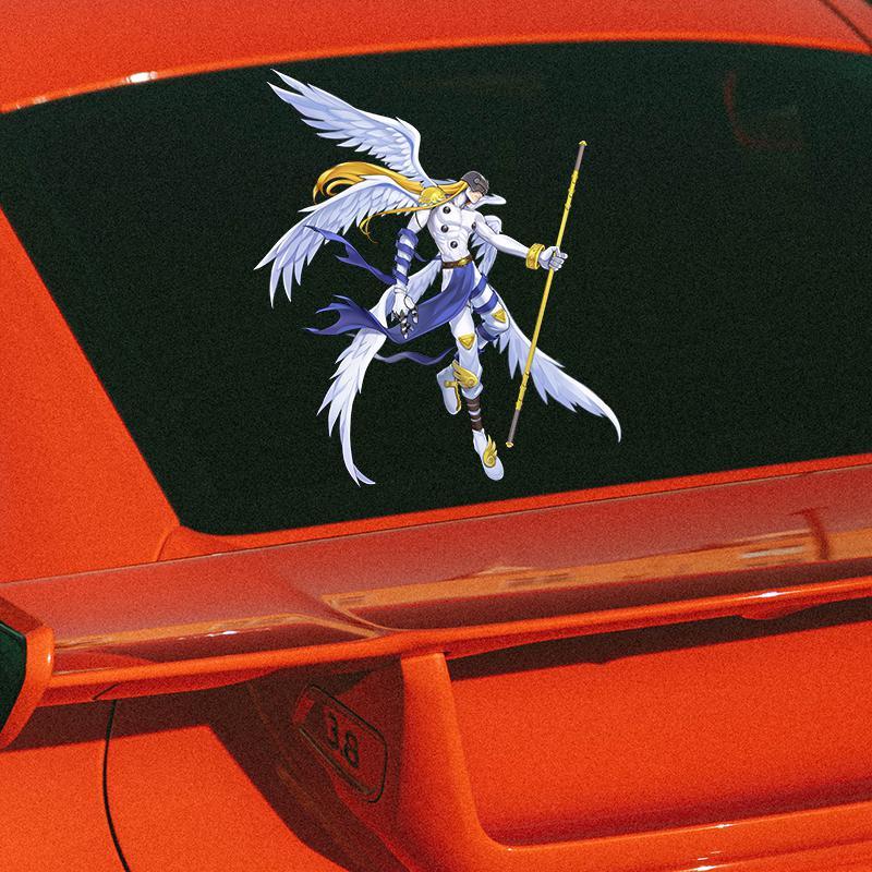 Digimon Car Sticker Cute Fashi - Car Accessories Cute avaliação e preço