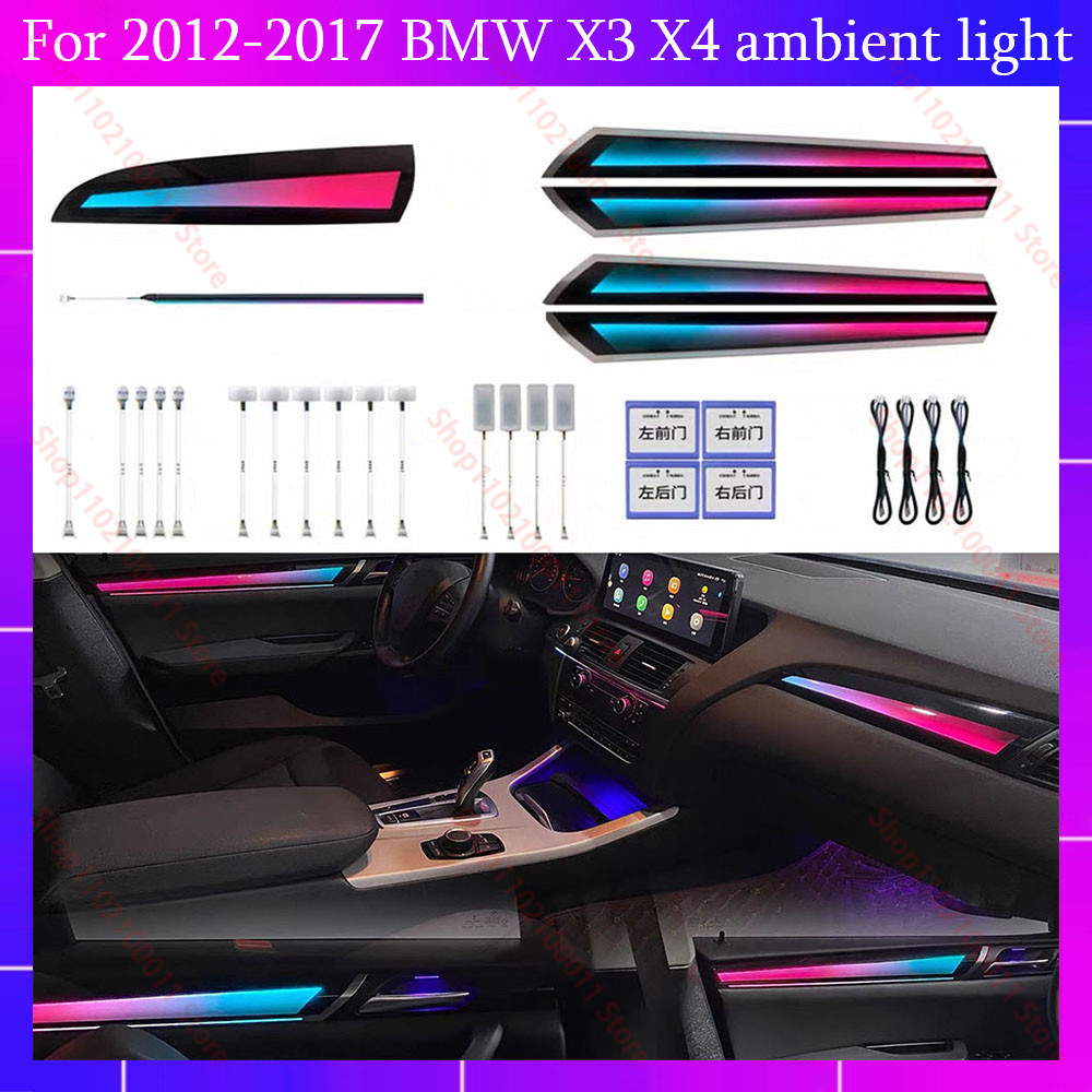 For BMW X3/X4 F25/F26 (2012-20 - Led Interior Ambient Light avaliação e preço