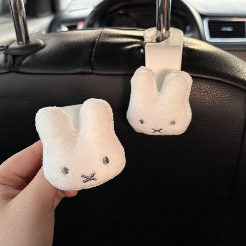 Miffy creative car hook with   - Car Accessories For Decoration avaliação e preço