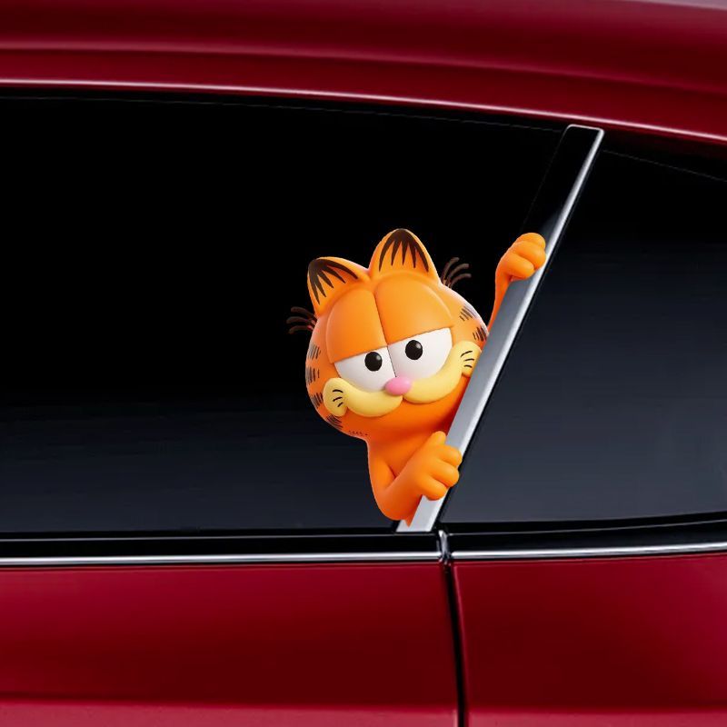 Garfield anime cartoon cute fu - Car Accessories Kit avaliação e preço