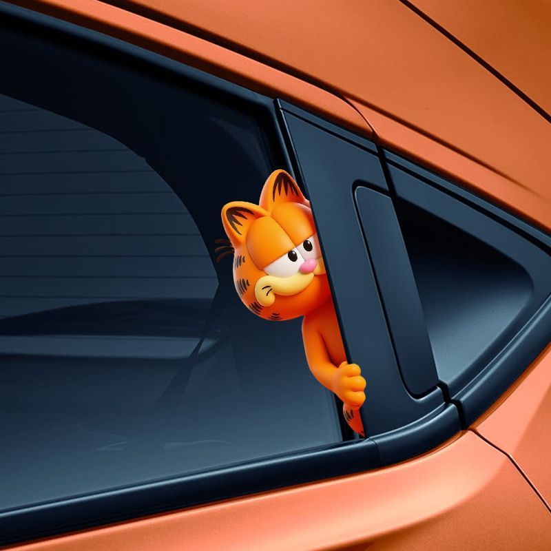 Garfield anime cartoon cute fu - Car Accessories Kit avaliação e preço