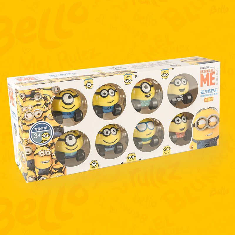 Minions cartoon cute toy train - Car Accessories For Boys avaliação e preço