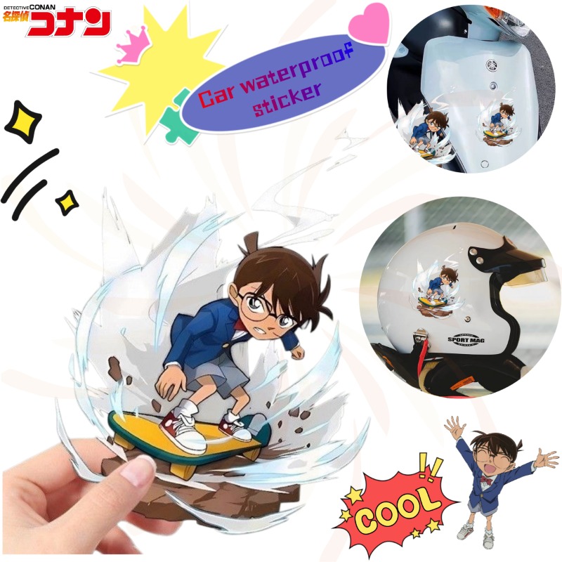 Detective Conan Cartoon Skateb - Car Accessories For Decoration avaliação e preço