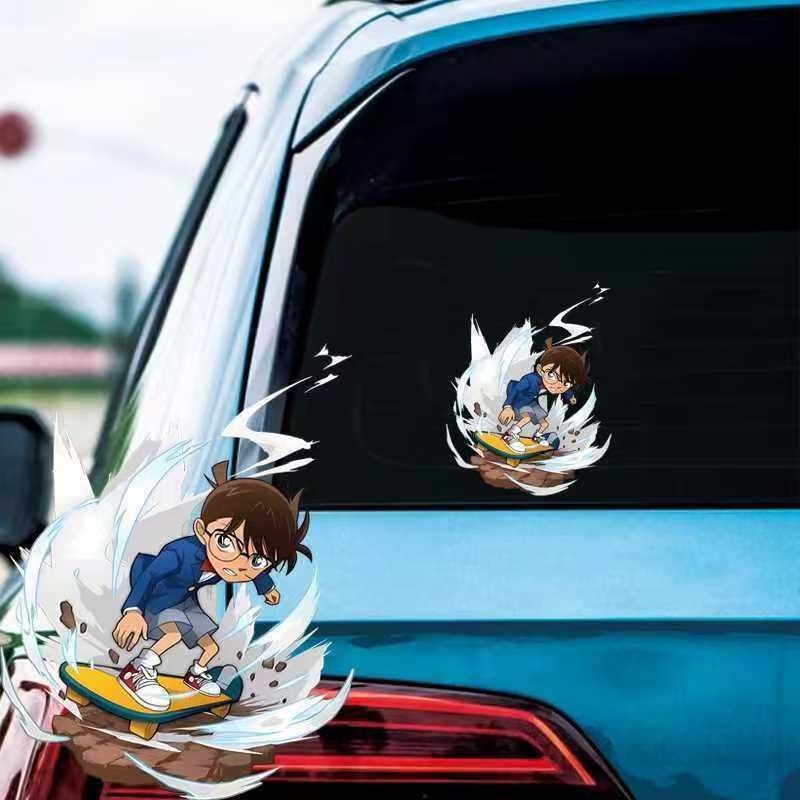 Detective Conan Cartoon Skateb - Car Accessories For Decoration avaliação e preço