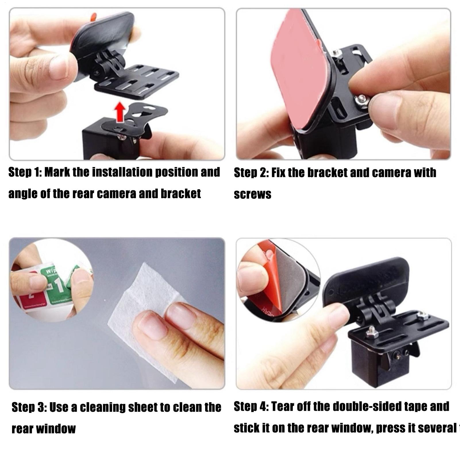 Rear Dash Cam Window Mount Sta - Car Accessories For Boys avaliação e preço