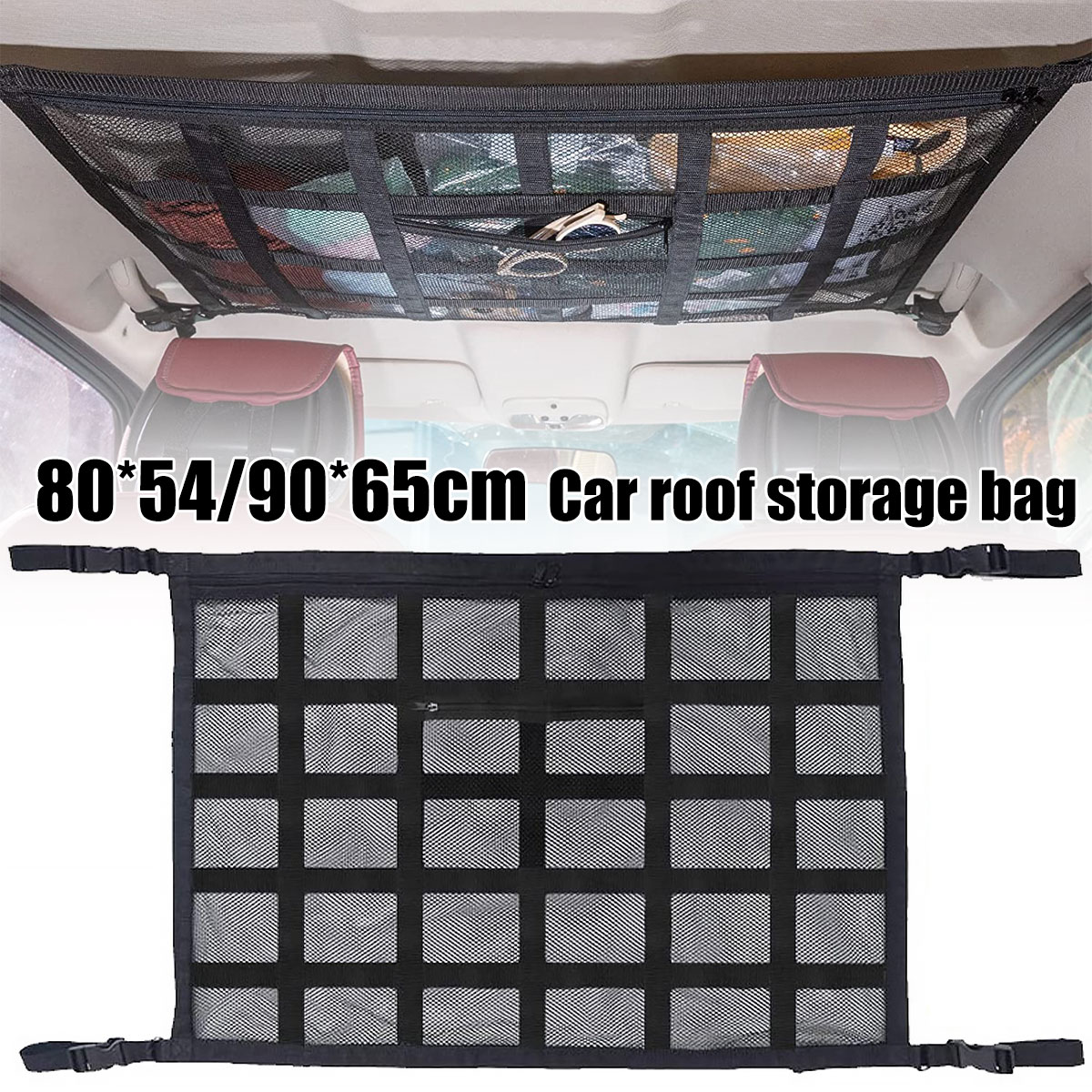 Car Ceiling Cargo Net Strong L - Car Cargo Net Trunk avaliação e preço