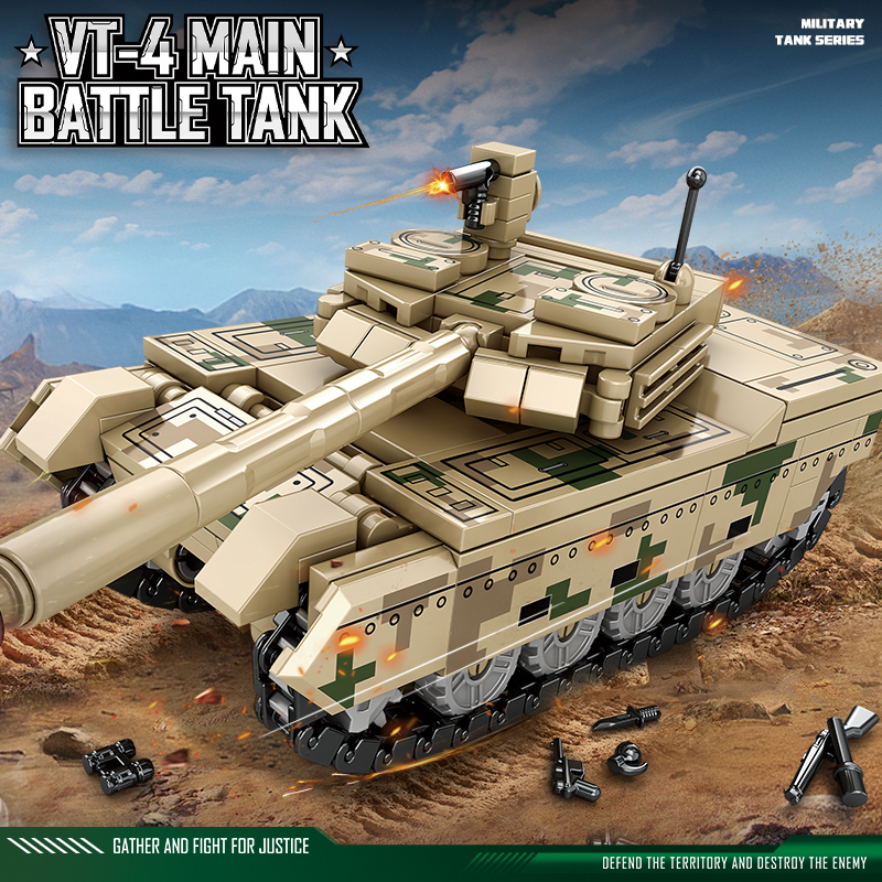 Tank Building Blocks Armored V - Car Accessories For Boys avaliação e preço