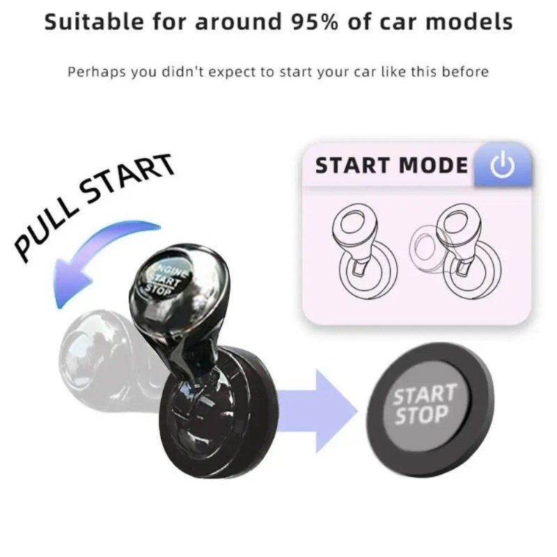 Car One-Touch Start Button wit - Car Accessories Papar avaliação e preço