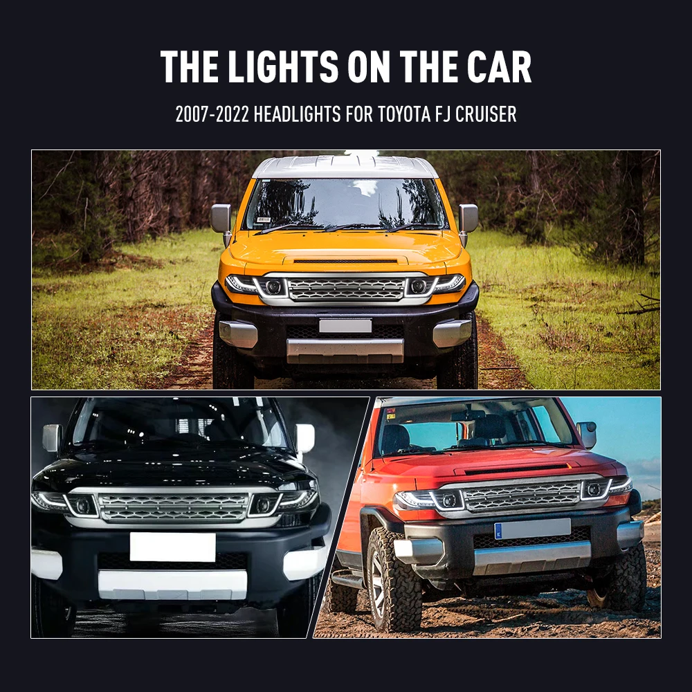 2PCs Car Styling Head Lamp for - Car Accessories Light avaliação e preço