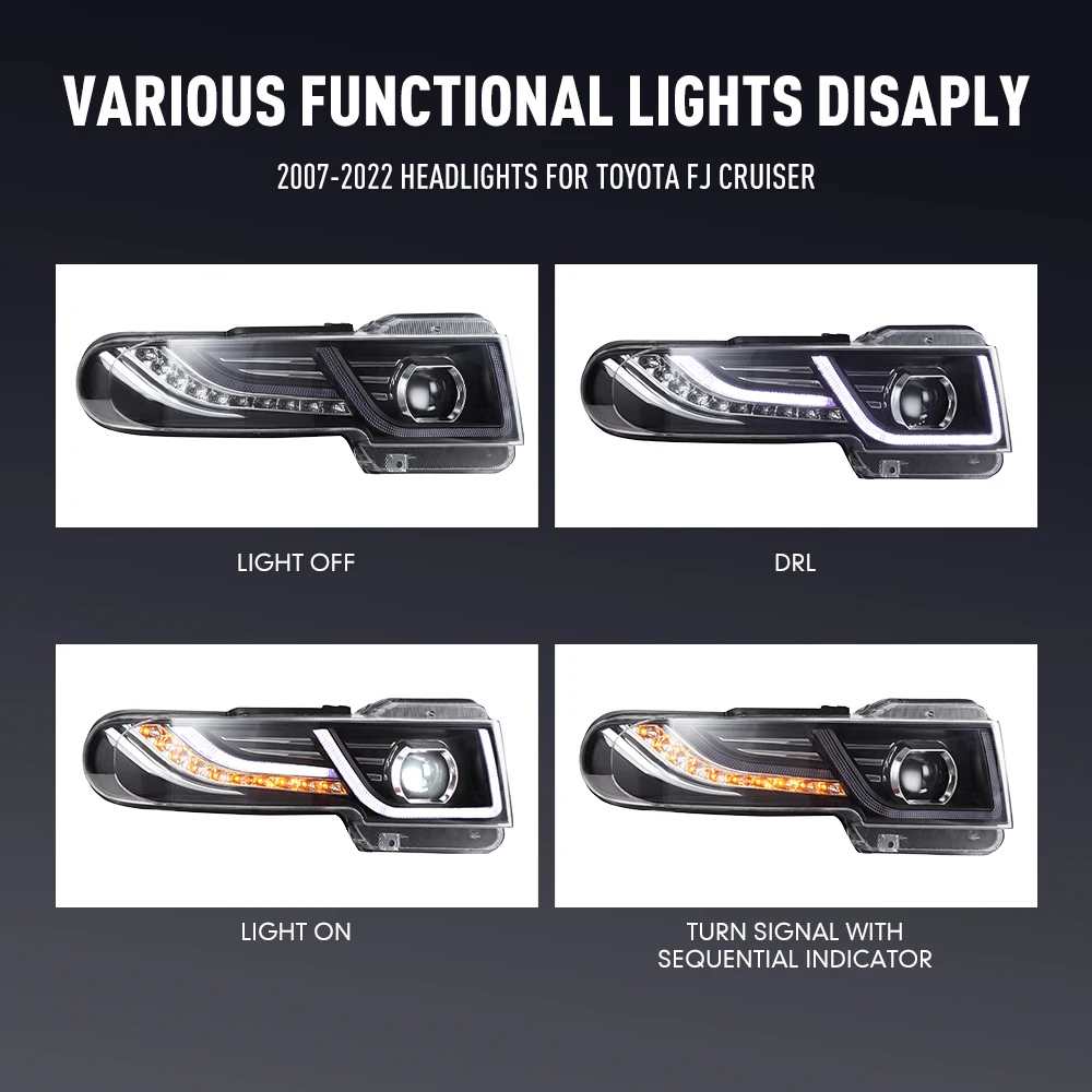 2PCs Car Styling Head Lamp for - Car Accessories Light avaliação e preço