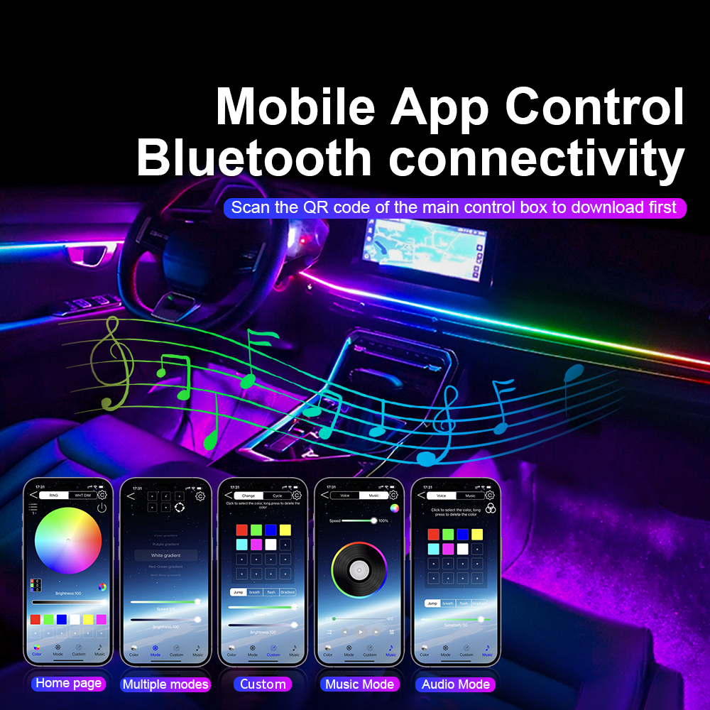 Universal Led Car Ambient Ligh - Led Interior Ambient Light avaliação e preço