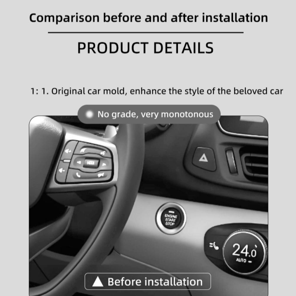 1PC Car One-Touch Start Button - Car Accessories Kit avaliação e preço
